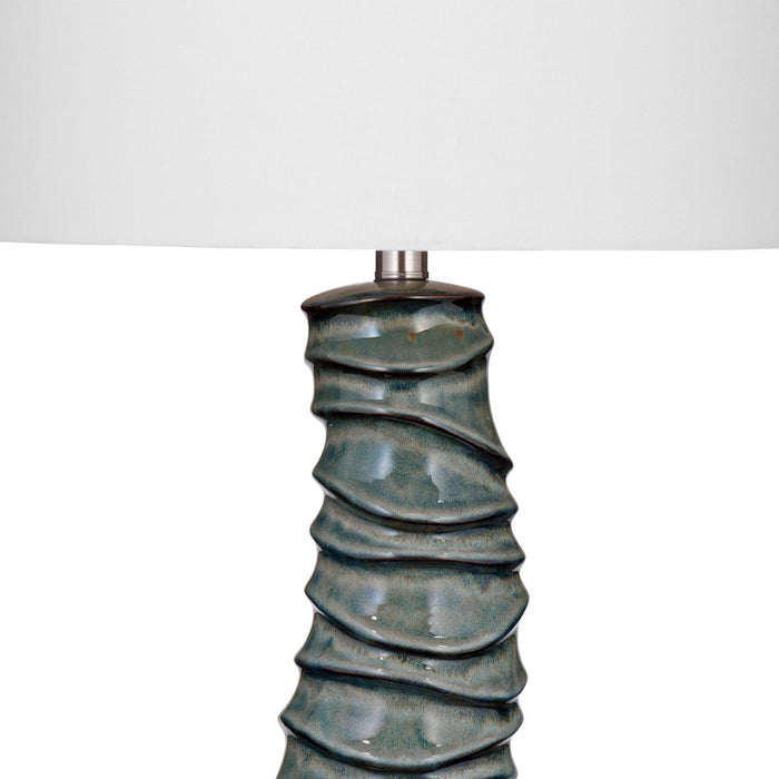 Gallie - Table Lamp - Blue / White