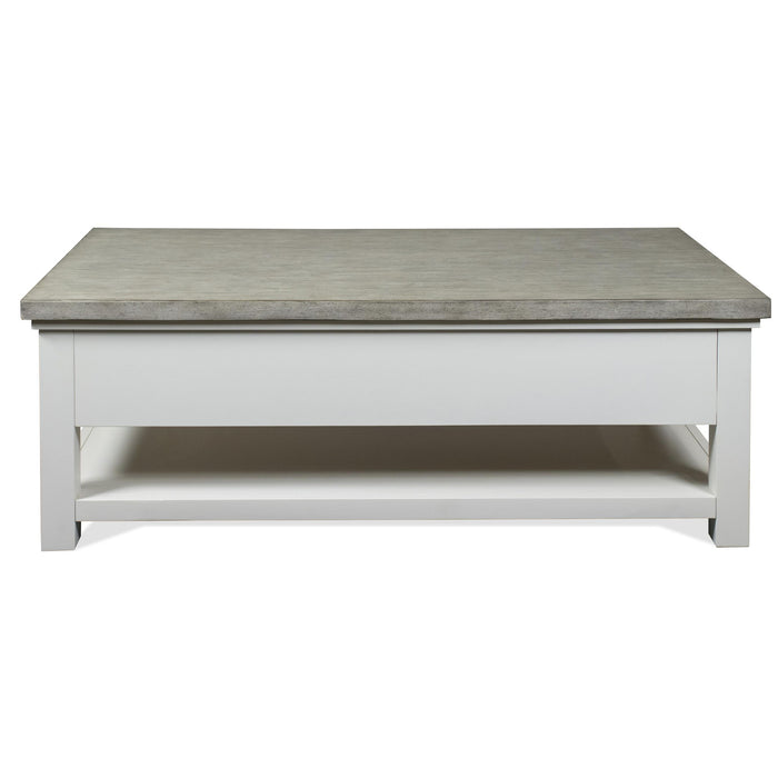 Cora - Large Coffee Table - Cloud / Fog