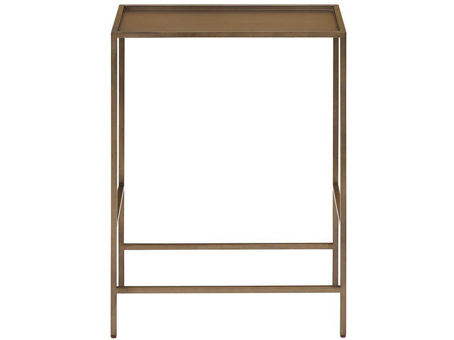 Montclair - Metal Side Table - Light Brown