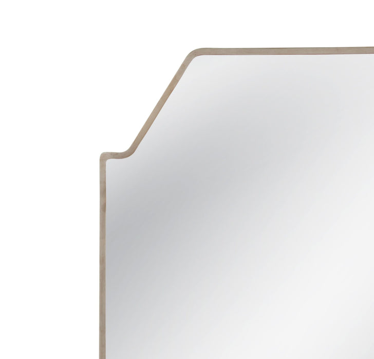 Annabelle - Floor Mirror - Pearl Silver