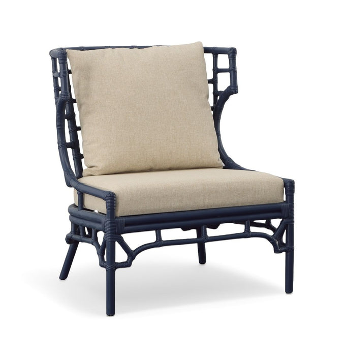 Palma - Occasional Chair - Blue / Beige