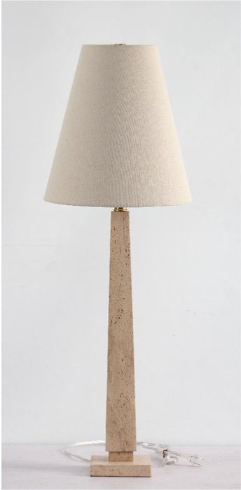 Ivey - Table Lamp - Travertine