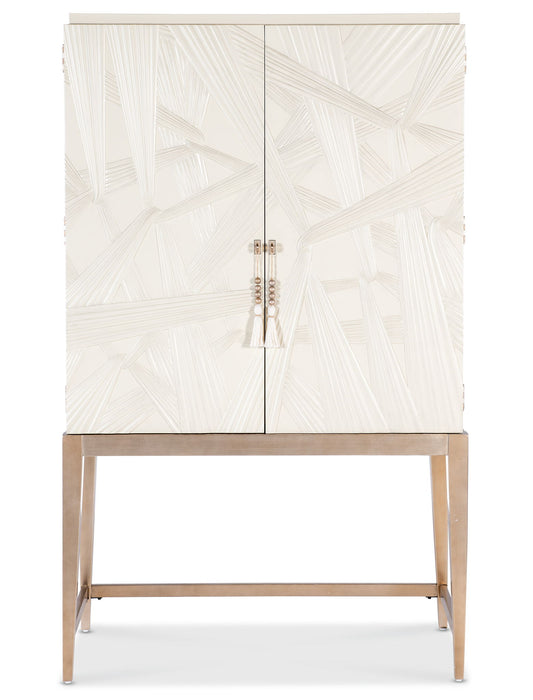 Melange - Dream Weaver Bar Cabinet - White