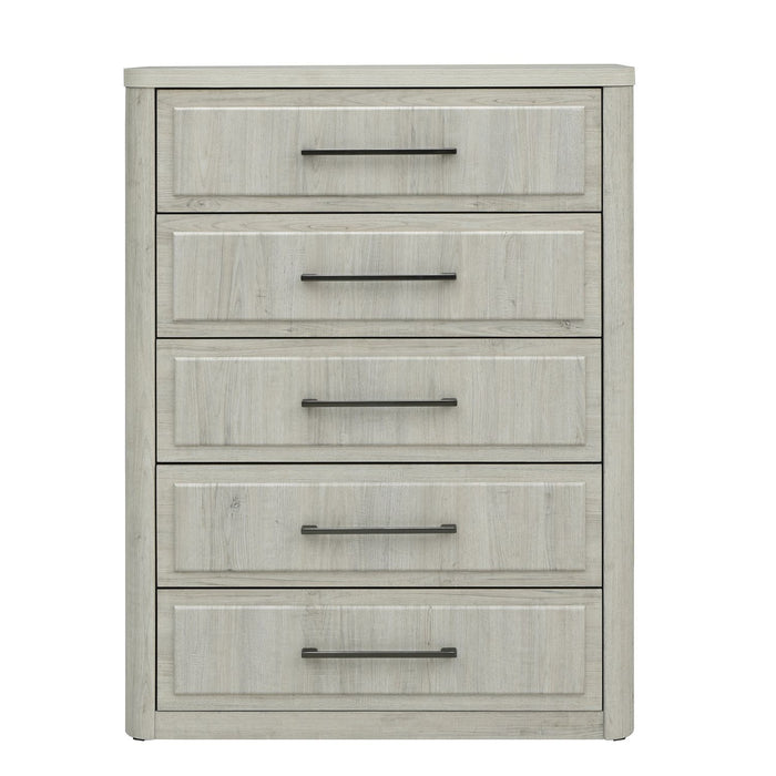Modern Play - 5 Drawer Chest - Natural White