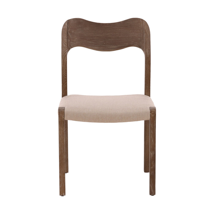 Miguel - Dining Chair - Light Brown / Beige