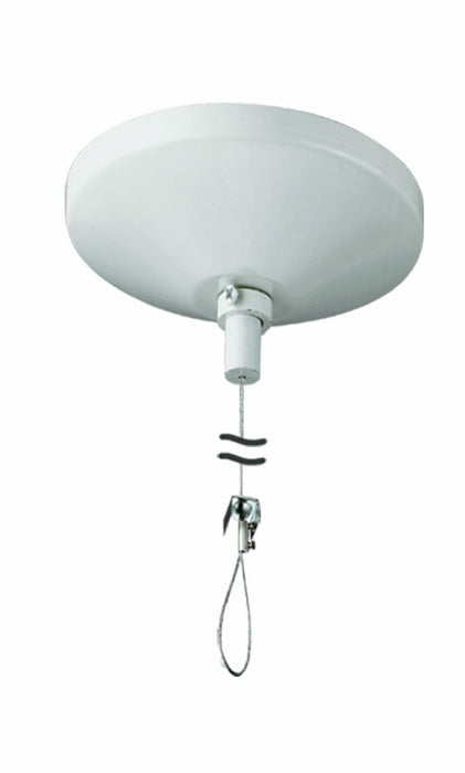 5" Height Slope Ceiling Adapter - White