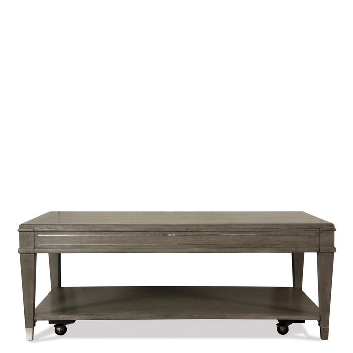 Dara Two - Rectangular Coffee Table - Gray Wash