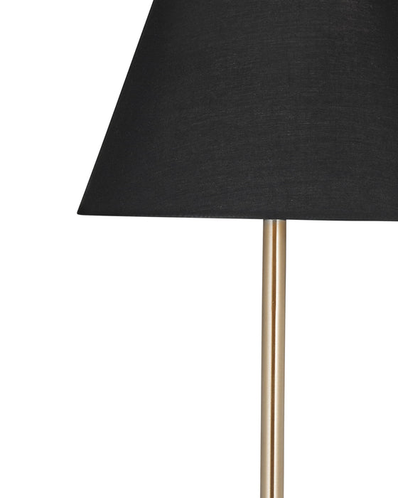 Naomi - Table Lamp - Black / Gold