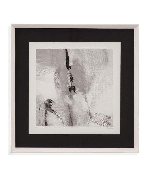 Soft Gray I Framed Print - Gray