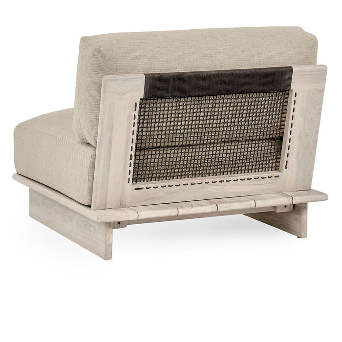 Livia - Outdoor Armless Chair - Taupe