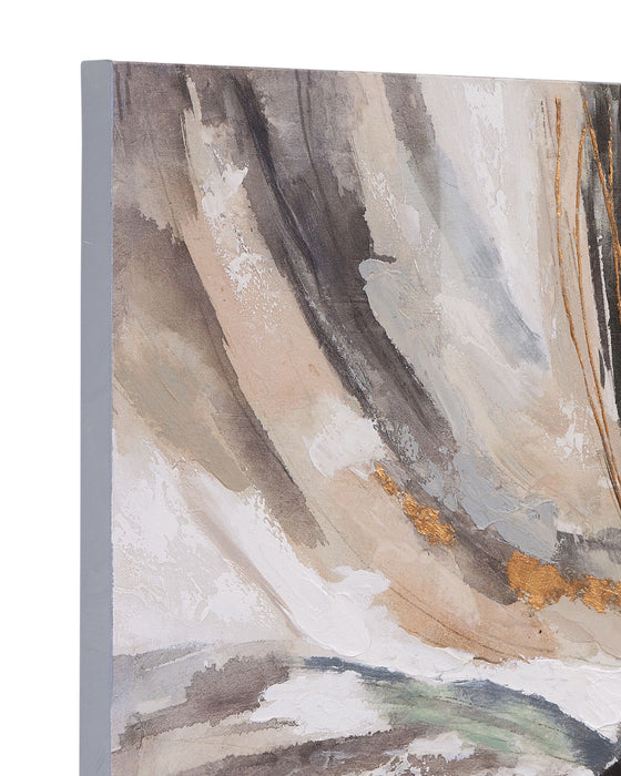 Velvet Underground Canvas Art - Beige