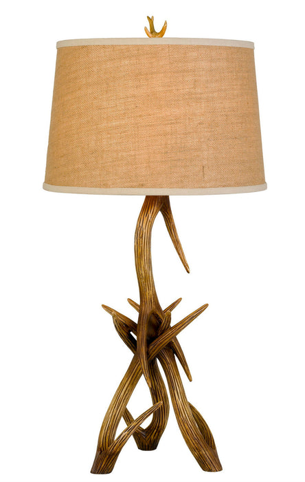 Drummond - 33.25" Height Resin Table Lamp - Antler
