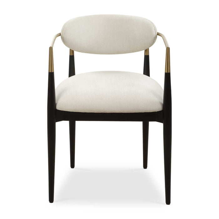 Moxie - Dining Arm Chair - White
