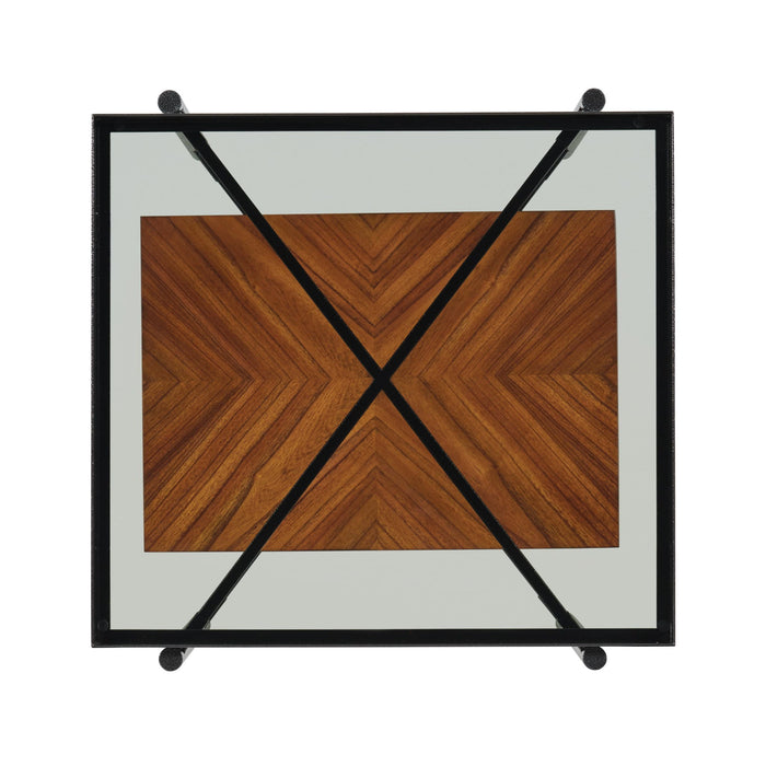Lennox - Rectangular Side Table - Rosewood