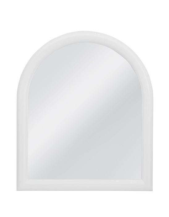 Vega - Wall Mirror - Glossy White