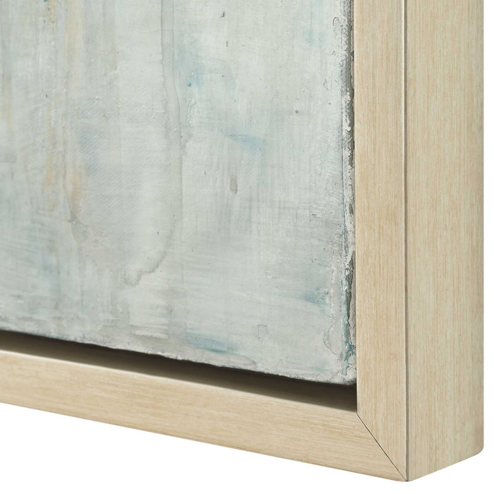 Eastside - Abstract Coastal Art - Black / Blue / Brown / Gray / Orange / Pink