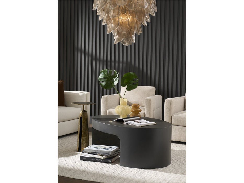 Modern - Concrete Cocktail Table - Black