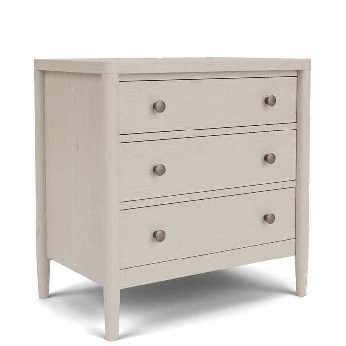 Laguna - 3 Drawer Nightstand - Beige