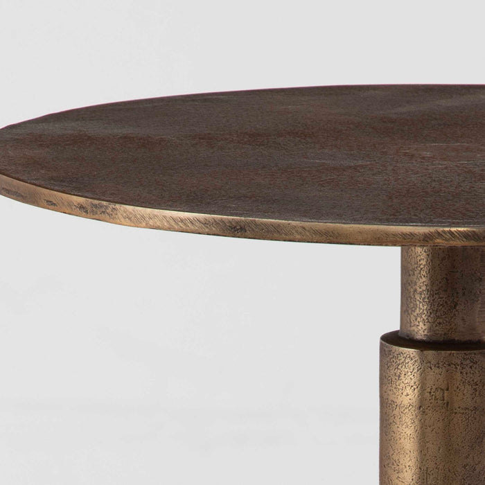 Descend - Accent Table - Gold
