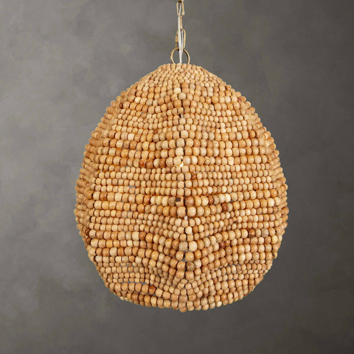 Kauri - Wooden Bead Pendant