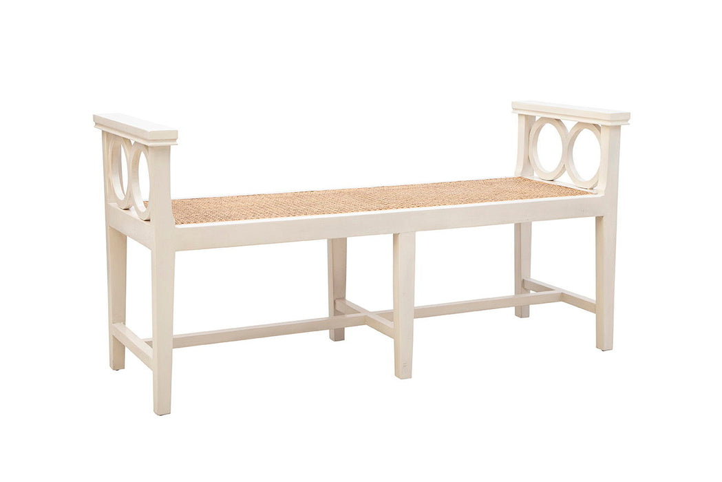 Circles Bench - Cream