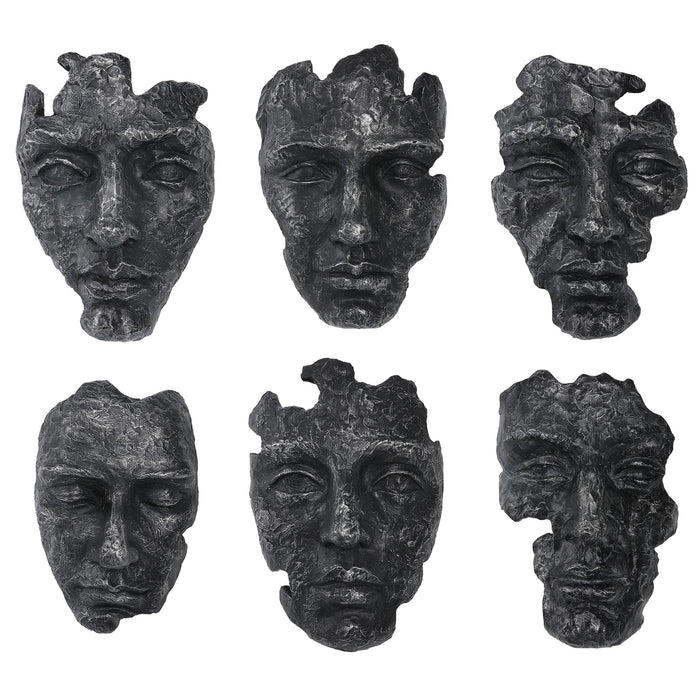 Self-Portrait - Mask Wall Decor (Set of 6)