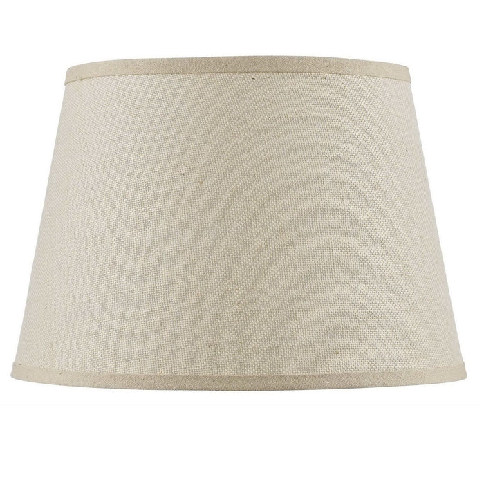 Burlap - 13" Height Burlap Shade - Light Tan