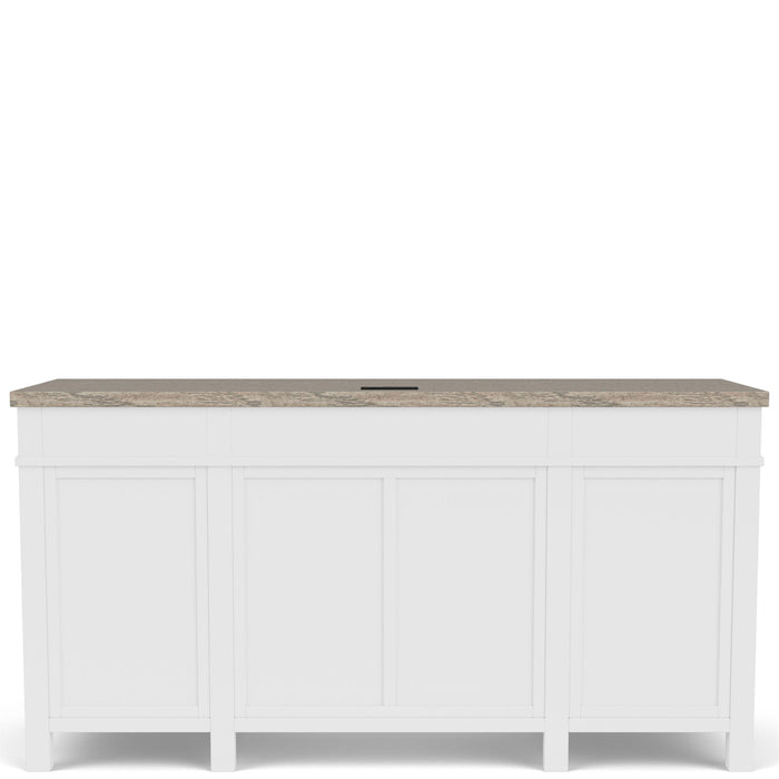 Finn - Executive Desk - White