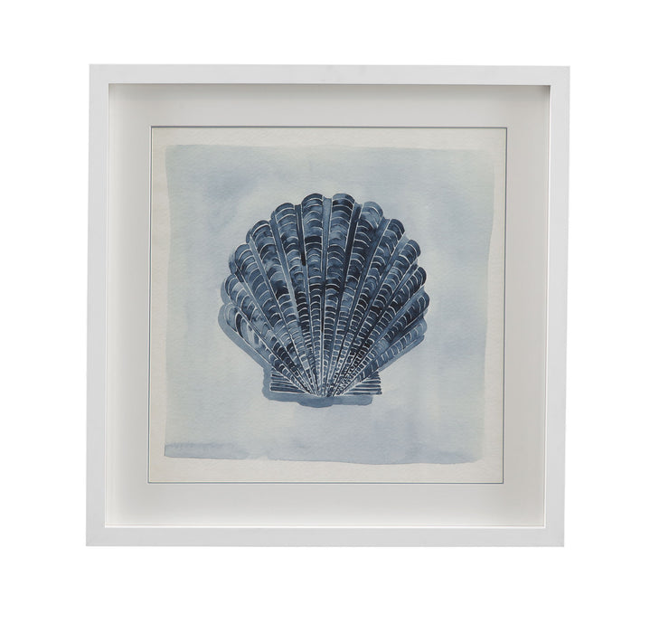 Treasure II Framed Print - Blue