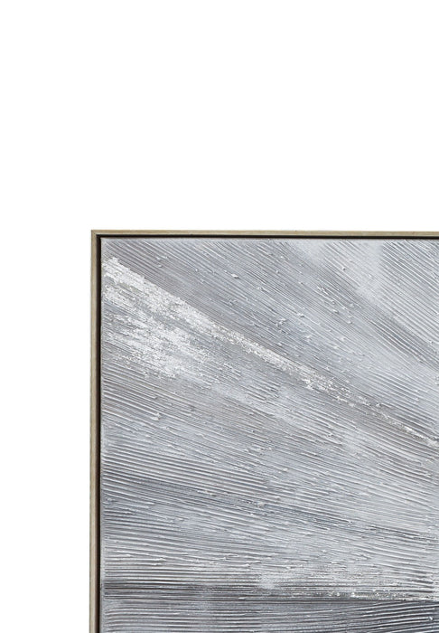 Cambric Canvas Art (Set of 3) - Dark Gray