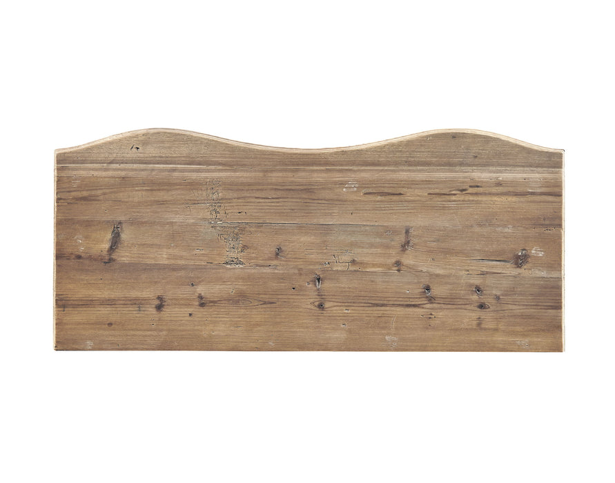 Bowfront - Pine Chest - Light Brown