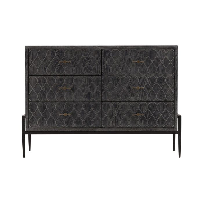 Stevens - Chest - Black