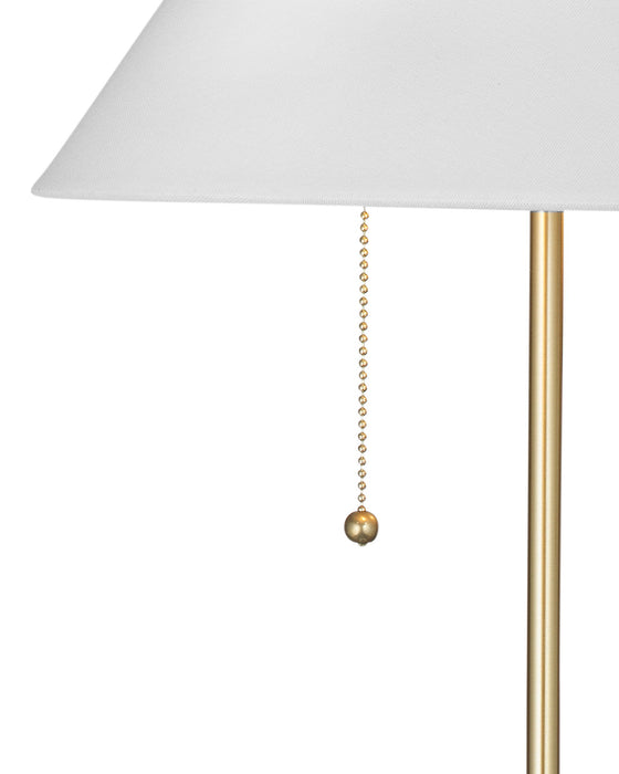 Winfield - Table Lamp - White / Brass