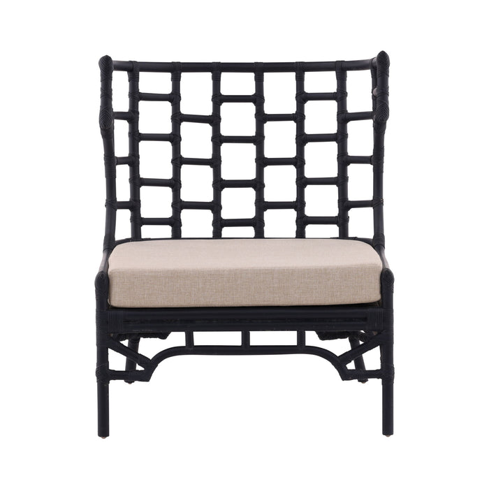 Palma - Occasional Chair - Blue / Beige