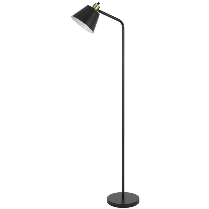 Brassline - 58" Height Metal Floor Lamp - Matte Black