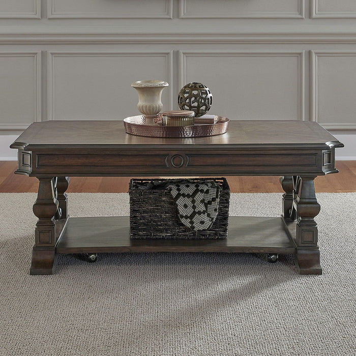 Providence Park - Cocktail Table - Chateau Brown