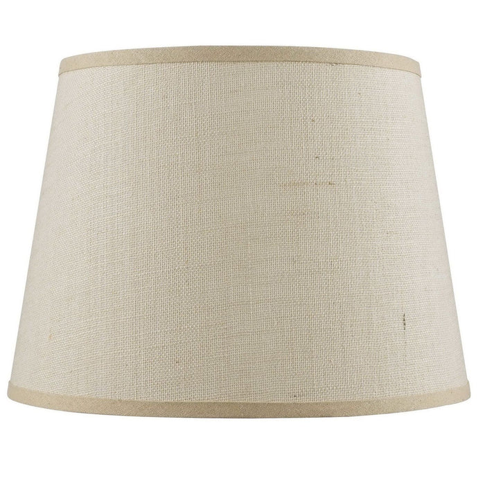 Burlap - 11" Height Burlap Shade - Light Tan