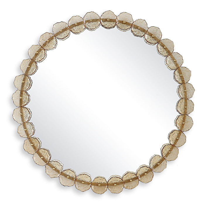 Nolina - Round Mirror - Gold