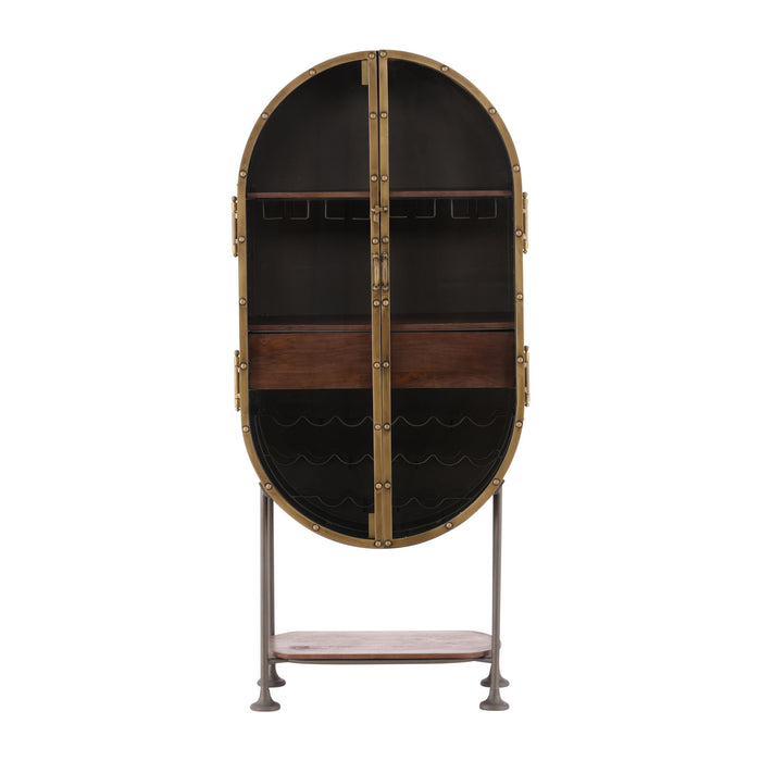 Eclipse - Bar Cabinet - Dark Brown