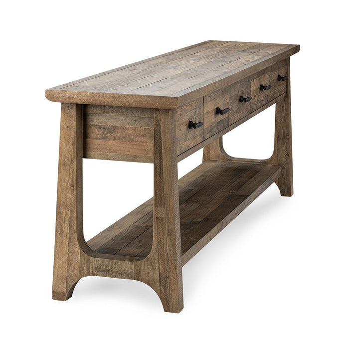 Talladega - Console Table - Natural Pine