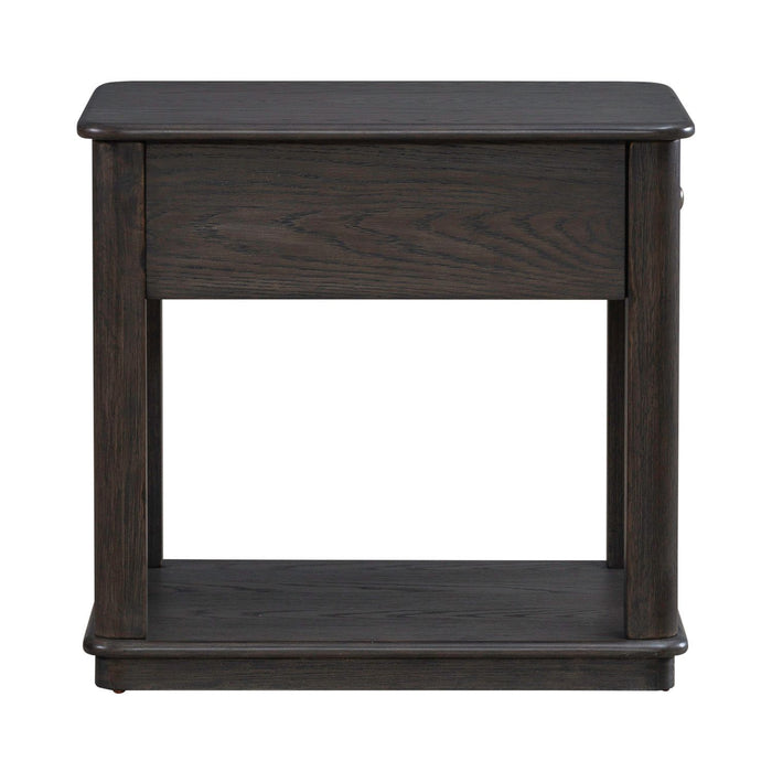 Wallace - End Table - Aged Oak