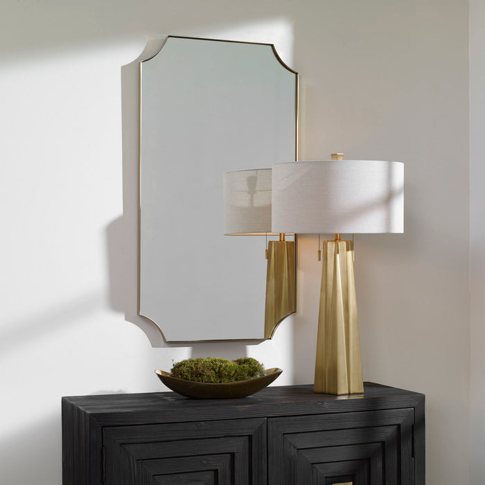 Lennox - Scalloped Corner Mirror
