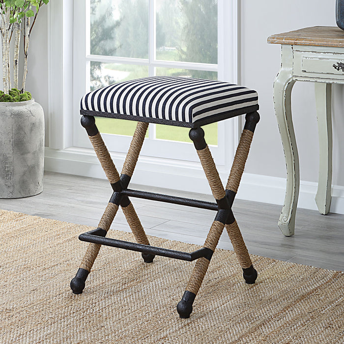 Braddock - Backless Counter Stool - Black