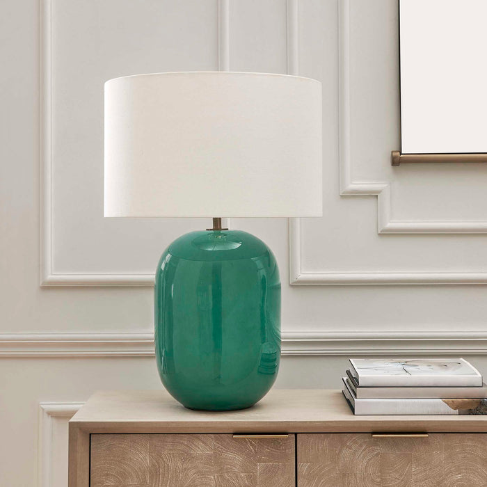Hollis - Table Lamp - Teal