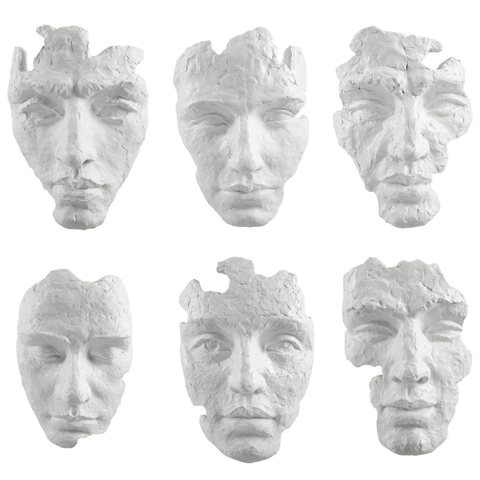 Self-Portrait - Mask Wall Decor (Set of 6)