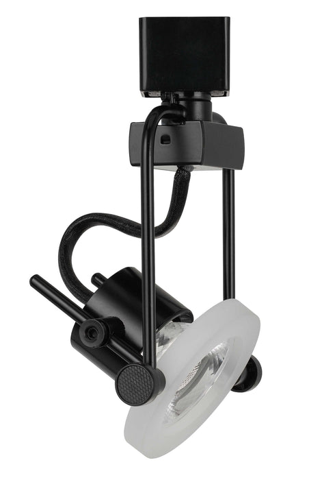 6.5" Height Metal Led Track - Black