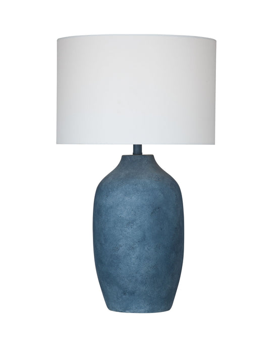 Miranda - Table Lamp - Matte Blue / White