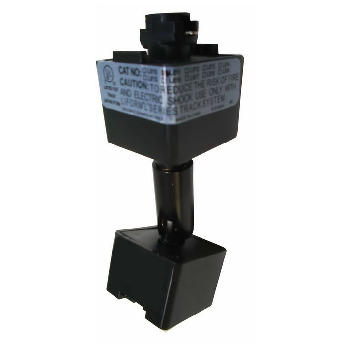 4.2" Height Ceiling Adapter - Black