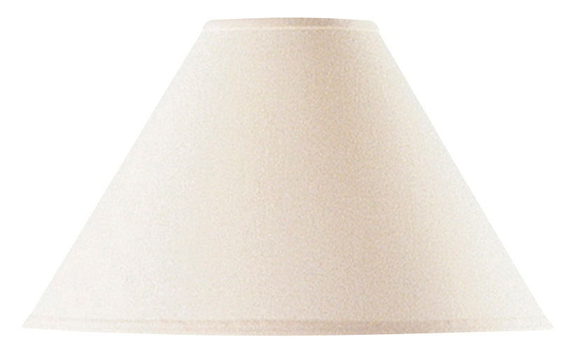 Linen Coolie - 10" Height Fabric Shade - Eggshell