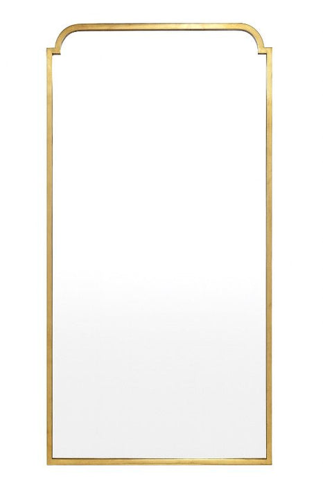 Isla - Floor Mirror - Gold Leaf